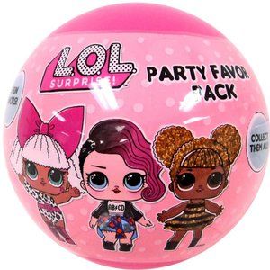 LOL Surprise Party Supplies Favor Ball 3-Pack